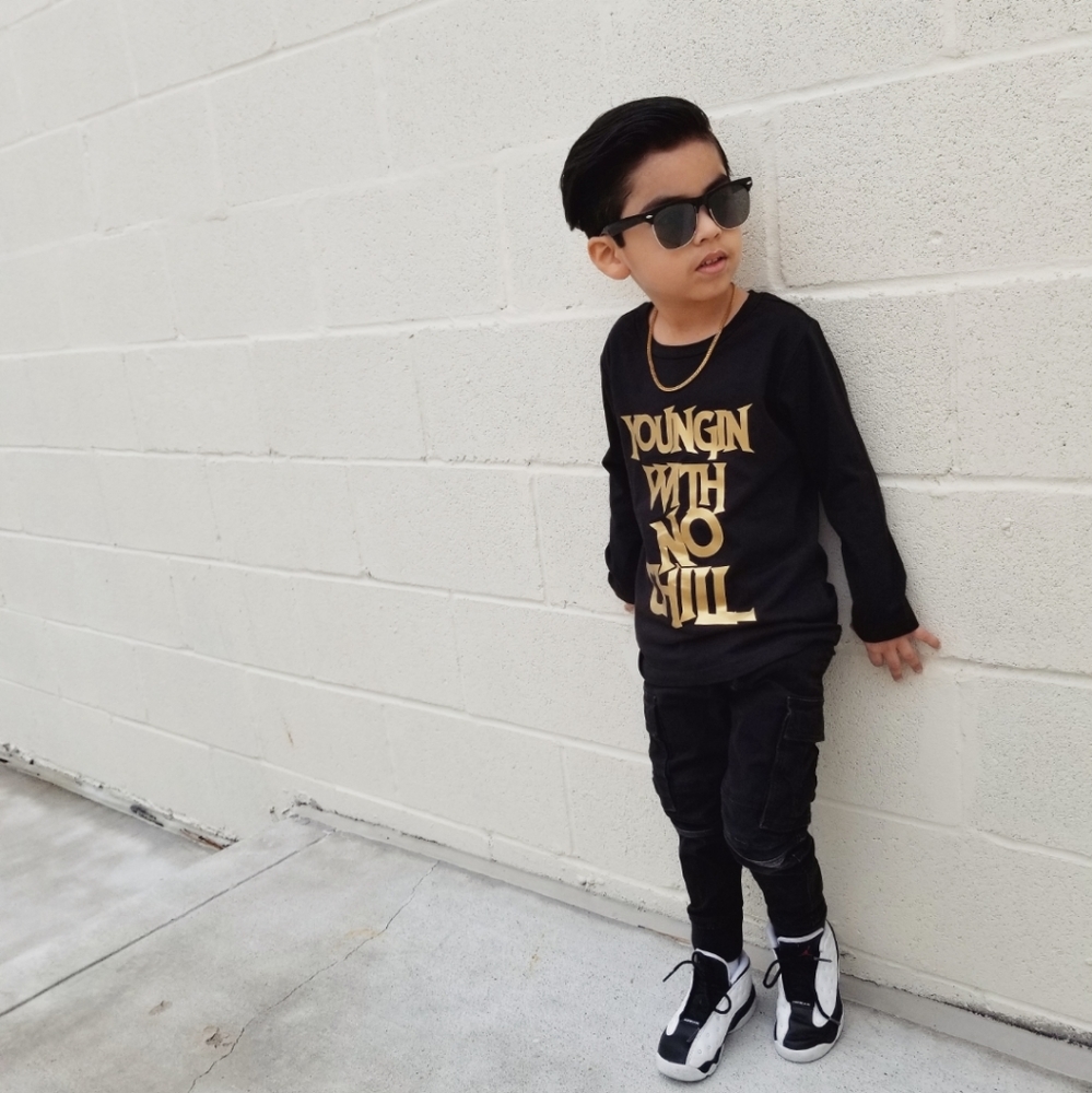 Youngin With No Chill Boys Graphic Tee
